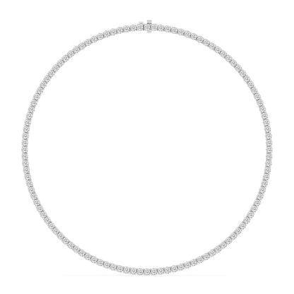 White Gold / 25.05ct Lab Grown Diamond Tennis Necklace