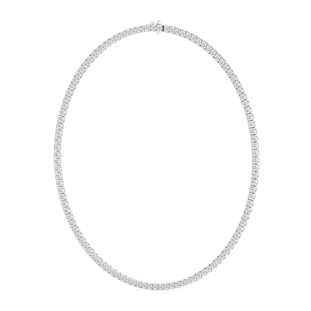 White Gold / 23.61ct Lab Grown Diamond Tennis Necklace