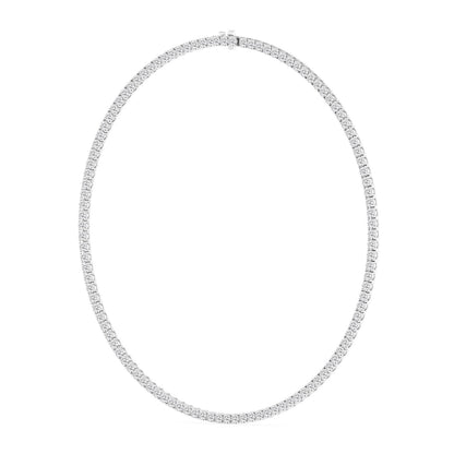 White Gold / 17.40ct Lab Grown Diamond Tennis Necklace