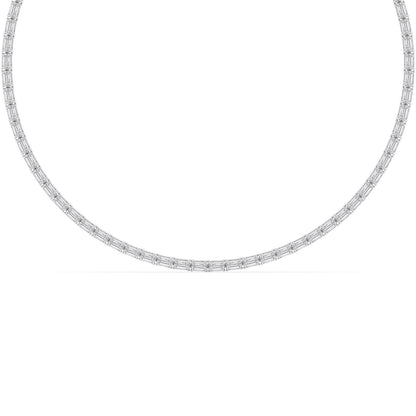 White Gold / 25.70ct Lab Grown Diamond Tennis Necklace
