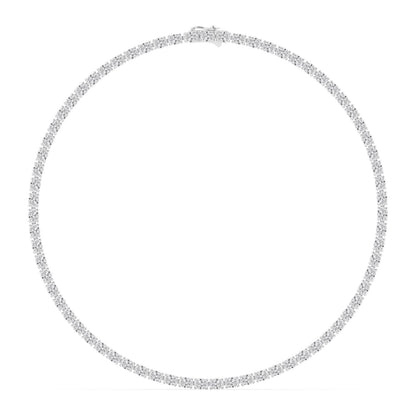 White Gold / 37.60ct Lab Grown Diamond Tennis Necklace