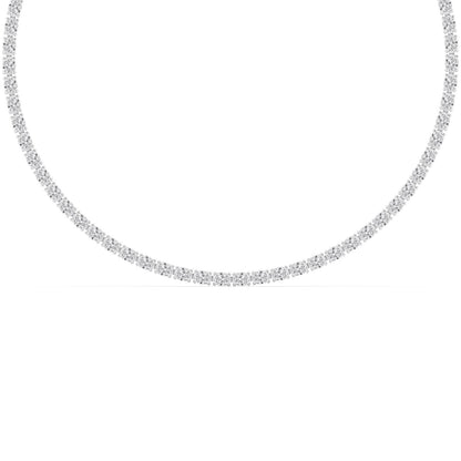 White Gold / 25.90ct Lab Grown Diamond Tennis Necklace