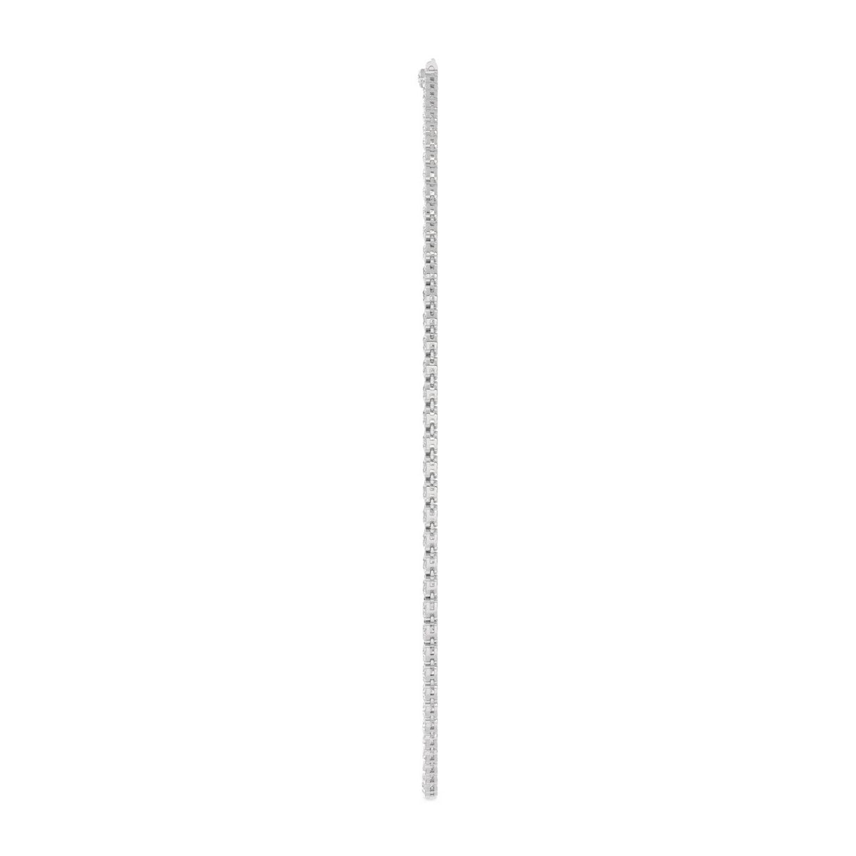 White Gold / 11.73ct Lab Grown Diamond Tennis Necklace
