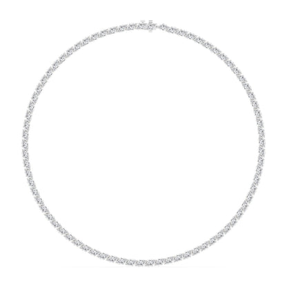 White Gold / 22.93ct Lab Grown Diamond Tennis Necklace