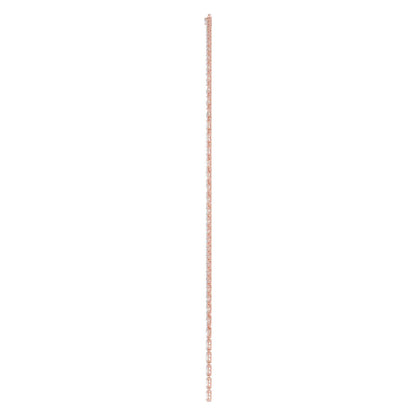 Rose Gold / 24.34ct Lab Grown Diamond Tennis Necklace