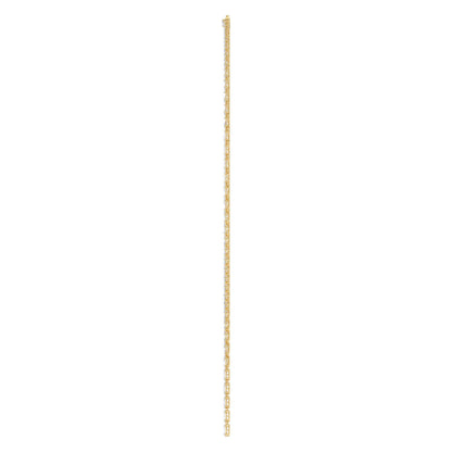 Yellow Gold / 24.34ct Lab Grown Diamond Tennis Necklace