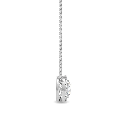 White Gold / 0.69ct Lab Grown Diamond Pendant