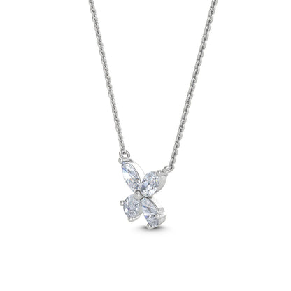 White Gold / 0.76ct Lab Grown Diamond Pendant