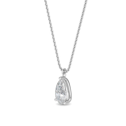 White Gold / 1.04ct Lab Grown Diamond Pendant