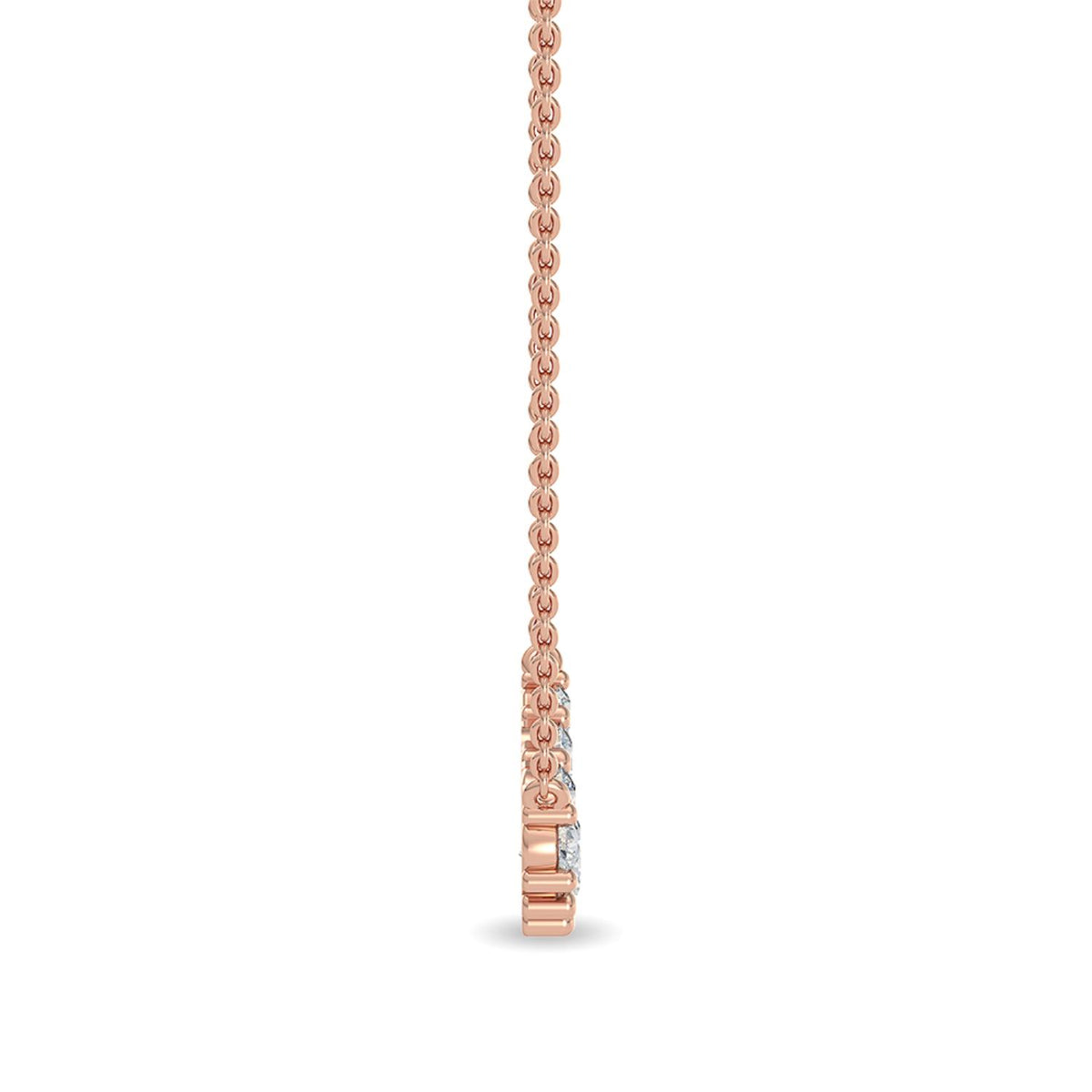 Rose Gold / Lab Grown Diamond Pendant