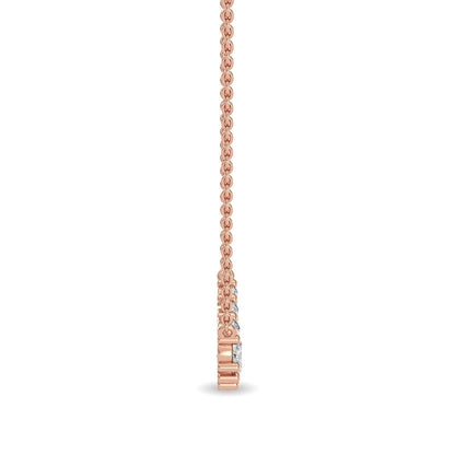Rose Gold / Lab Grown Diamond Pendant