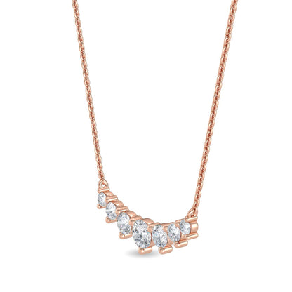 Rose Gold / Lab Grown Diamond Pendant