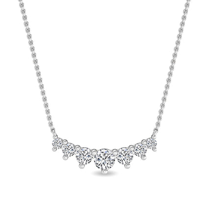 White Gold / Lab Grown Diamond Pendant