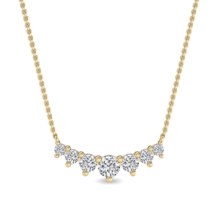 Yellow Gold / Lab Grown Diamond Pendant