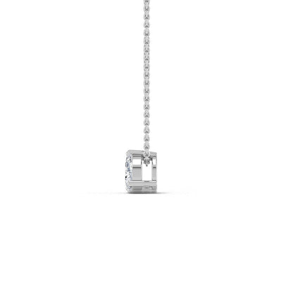 White Gold / 0.91ct Lab Grown Diamond Pendant