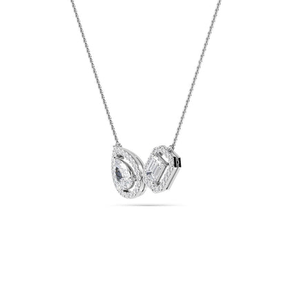 White Gold / 1.36ct Lab Grown Diamond Pendant