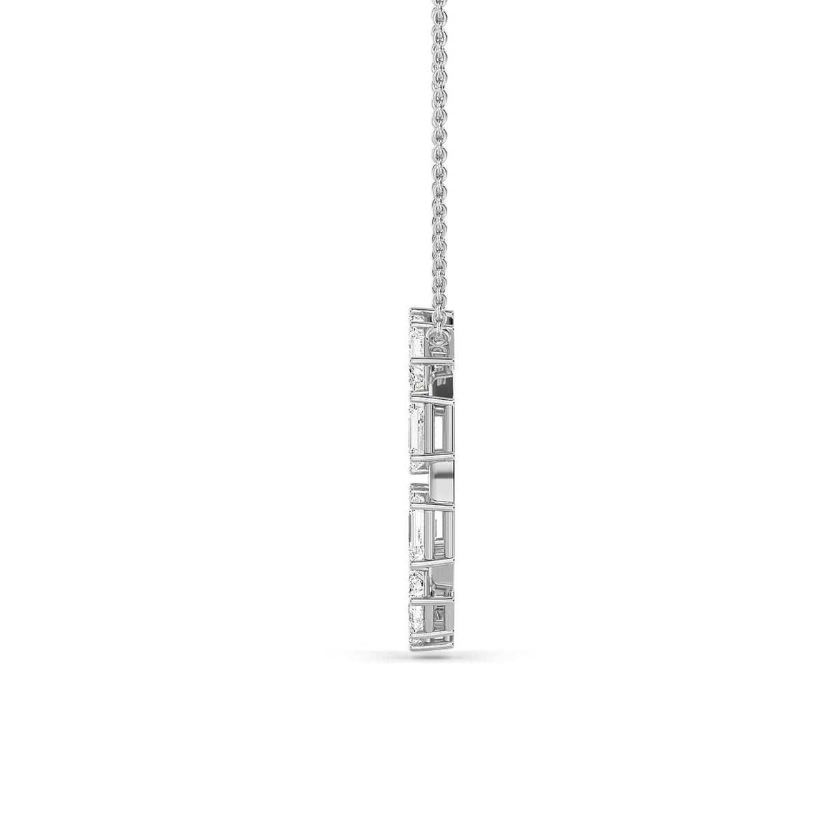 White Gold / 2.50ct Lab Grown Diamond Pendant