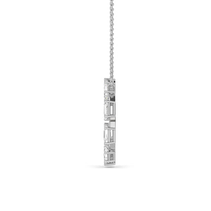 White Gold / 2.50ct Lab Grown Diamond Pendant