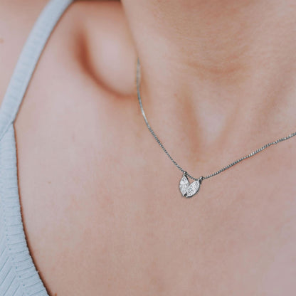White Gold / 0.49ct Lab Grown Diamond Pendant