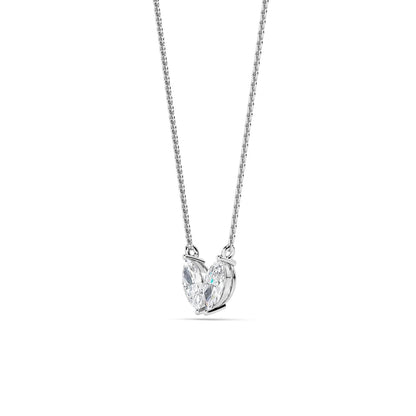 White Gold / 0.49ct Lab Grown Diamond Pendant