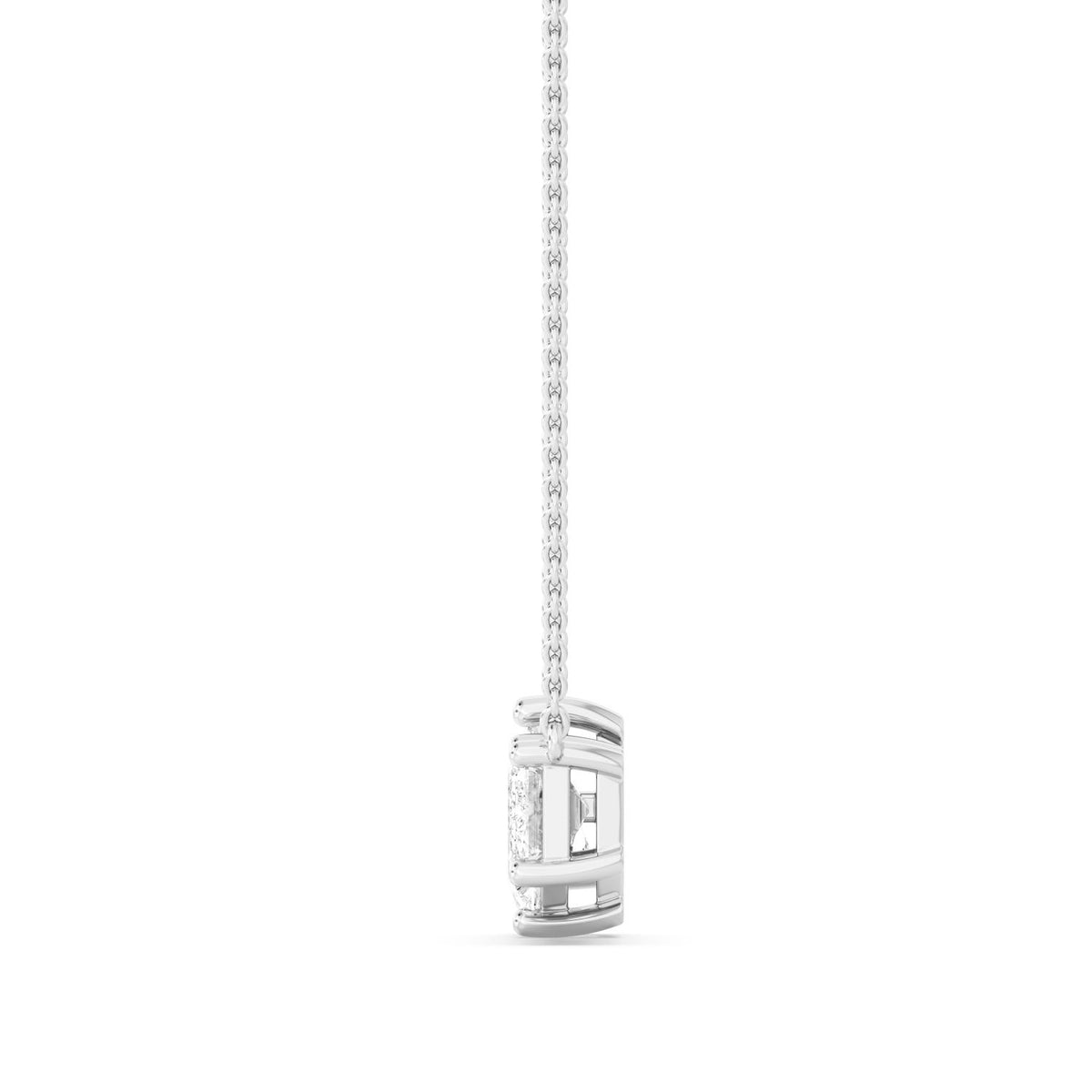White Gold / 1.00ct Lab Grown Diamond Pendant