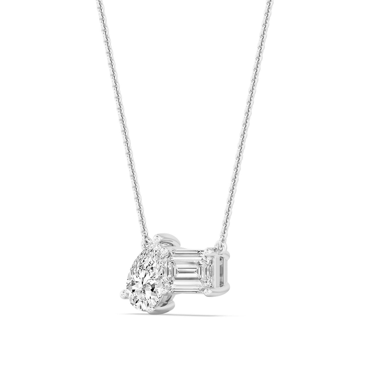 White Gold / 1.00ct Lab Grown Diamond Pendant