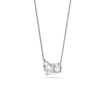 White Gold / 1.00ct Lab Grown Diamond Pendant