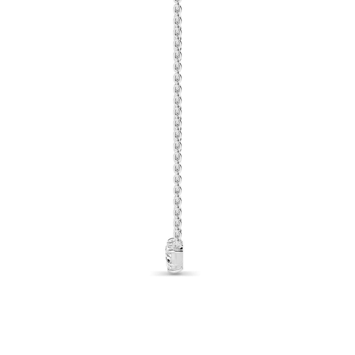 White Gold / 0.46ct Lab Grown Diamond Pendant