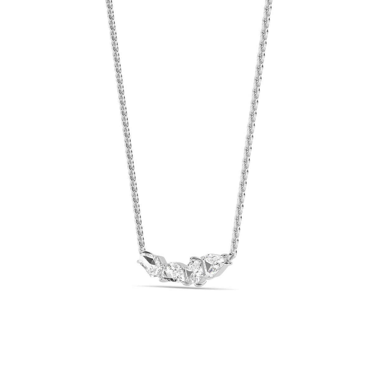 White Gold / 0.46ct Lab Grown Diamond Pendant