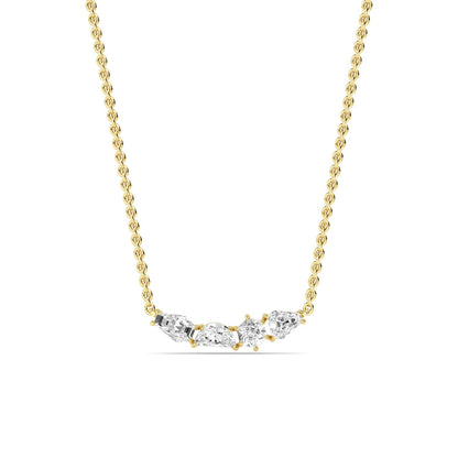 Yellow Gold / 0.46ct Lab Grown Diamond Pendant