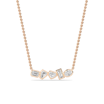 Rose Gold / Lab Grown Diamond Pendant