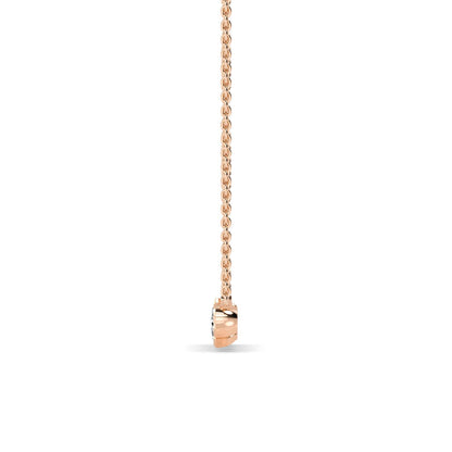 Rose Gold / Lab Grown Diamond Pendant