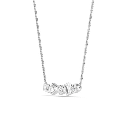 White Gold / Lab Grown Diamond Pendant
