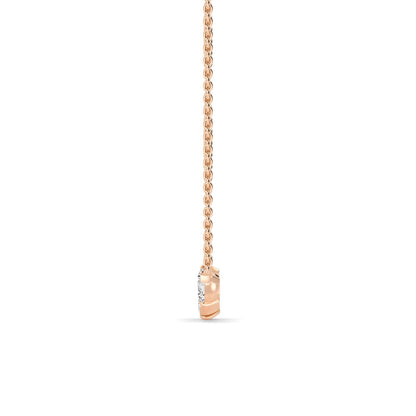 Rose Gold / Lab Grown Diamond Pendant