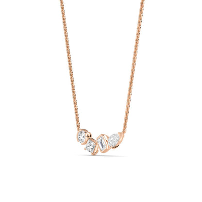 Rose Gold / Lab Grown Diamond Pendant