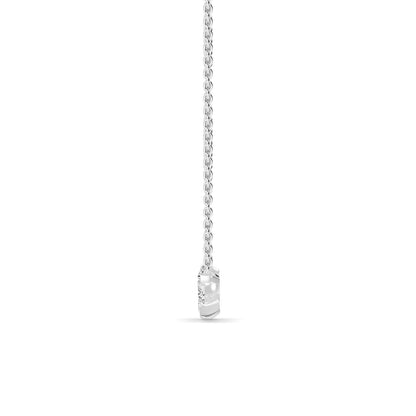 White Gold / Lab Grown Diamond Pendant