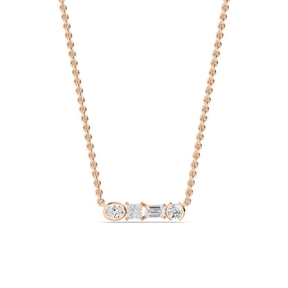 Rose Gold / 0.53ct Lab Grown Diamond Pendant