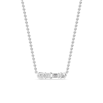 White Gold / 0.53ct Lab Grown Diamond Pendant