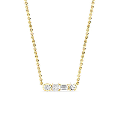 Yellow Gold / 0.53ct Lab Grown Diamond Pendant