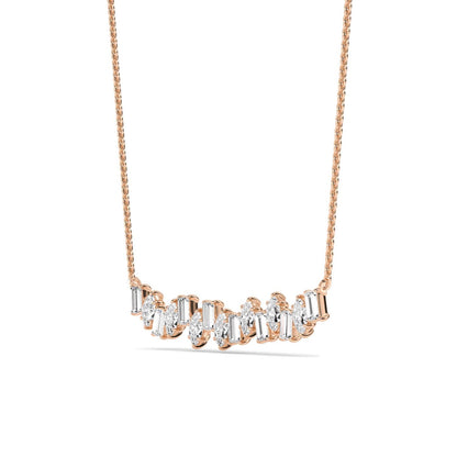 Rose Gold / 0.80ct Lab Grown Diamond Pendant