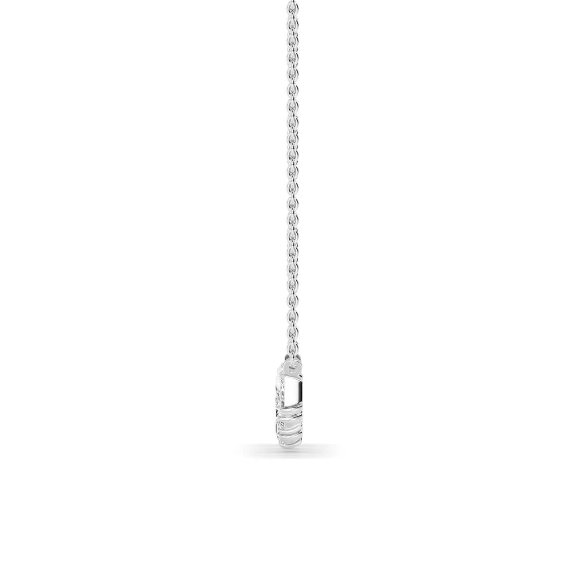 White Gold / 0.80ct Lab Grown Diamond Pendant
