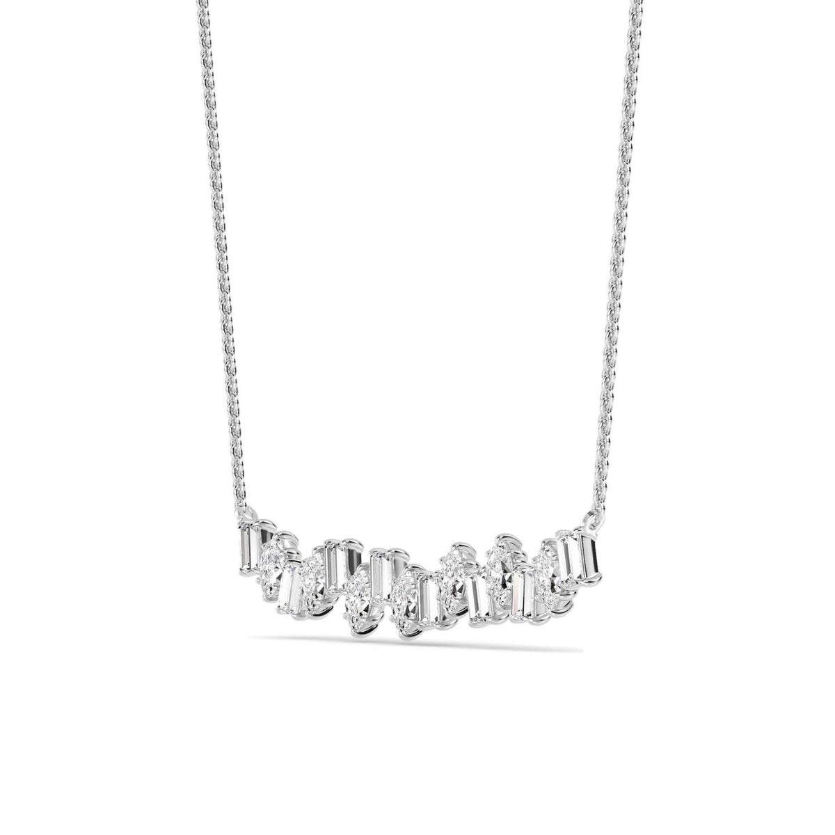 White Gold / 0.80ct Lab Grown Diamond Pendant