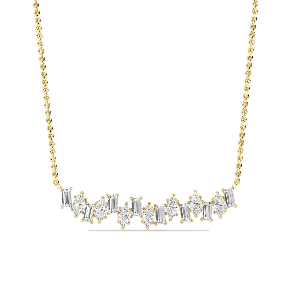 Yellow Gold / 0.80ct Lab Grown Diamond Pendant