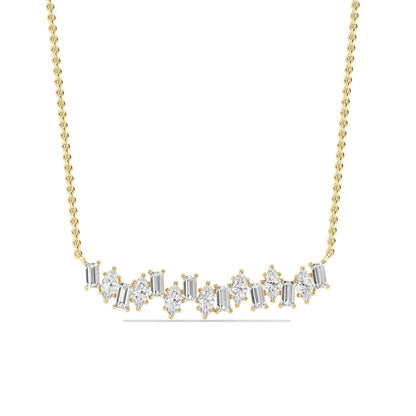 Yellow Gold / 0.80ct Lab Grown Diamond Pendant