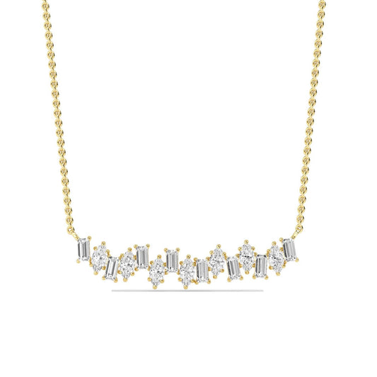 Yellow Gold / 0.80ct Lab Grown Diamond Pendant