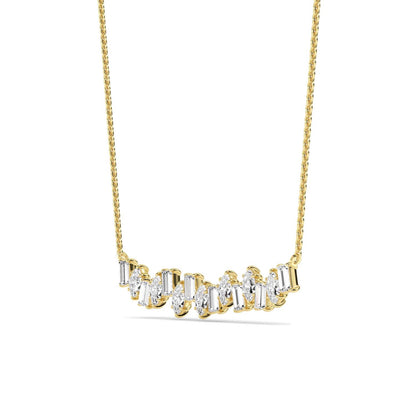 Yellow Gold / 0.80ct Lab Grown Diamond Pendant