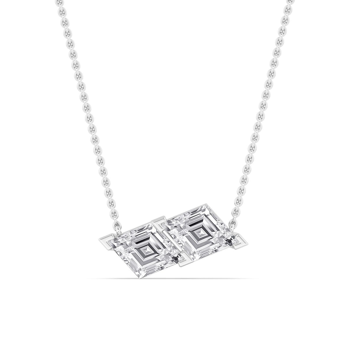 White Gold / 2.15ct Lab Grown Diamond Pendant