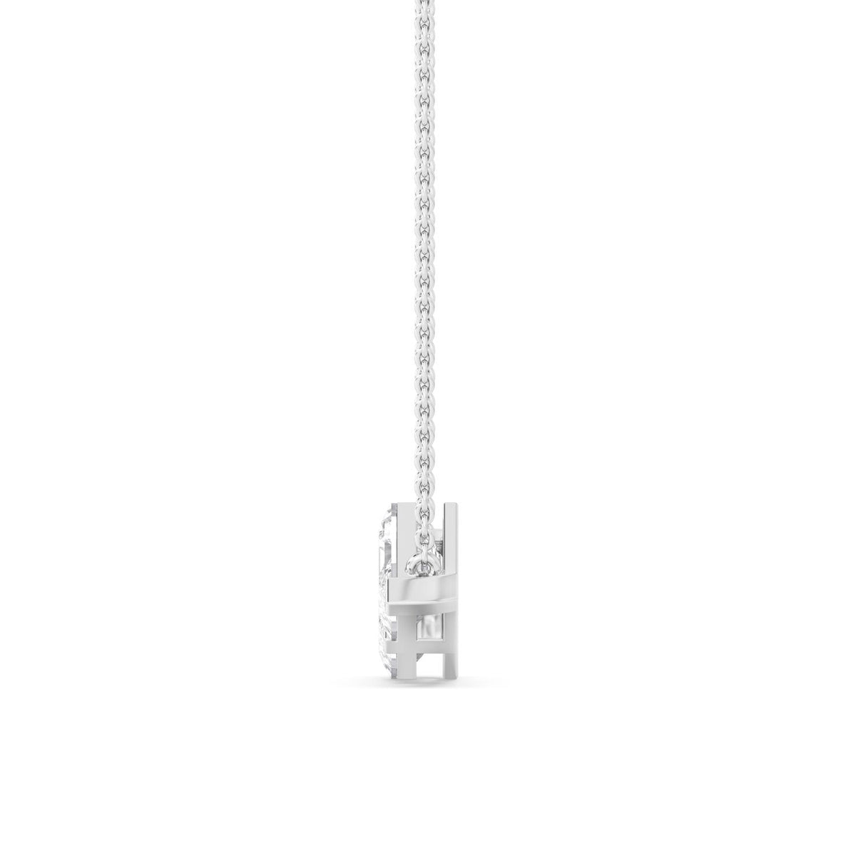 White Gold / 2.15ct Lab Grown Diamond Pendant