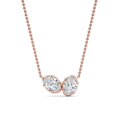 Rose Gold / 1.42ct Lab Grown Diamond Pendant