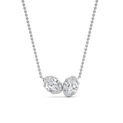 White Gold / 1.42ct Lab Grown Diamond Pendant